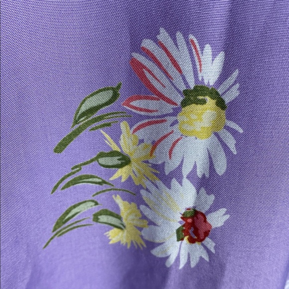 Carol Anderson Lavender Floral Sleeveless Tank Maxi Dress Sz S - Picture 8 of 11